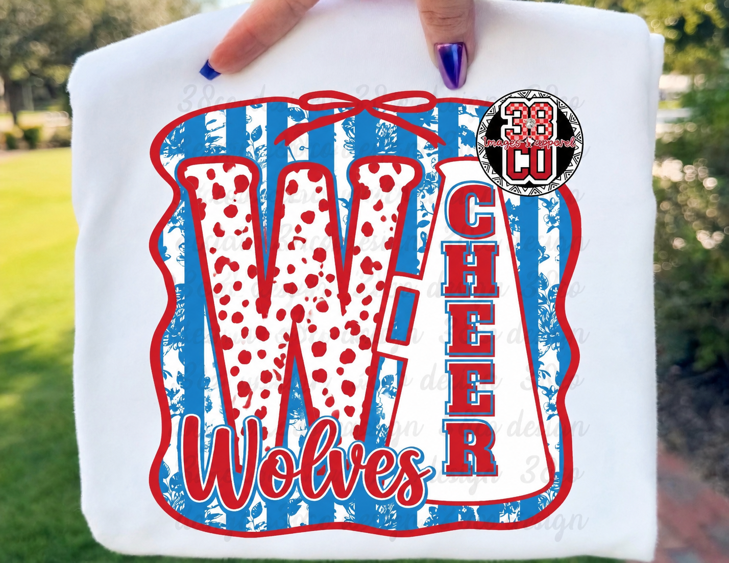 Wolves Cheer Tee