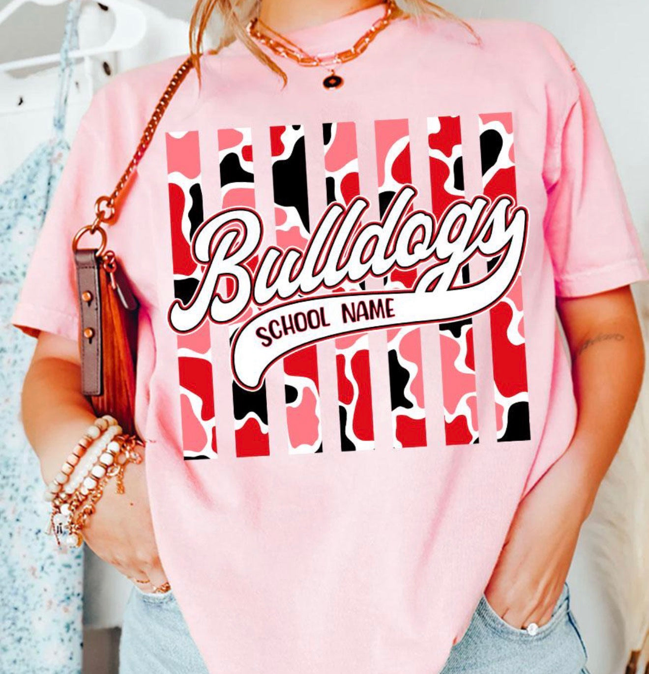 Camo Bulldog Tee