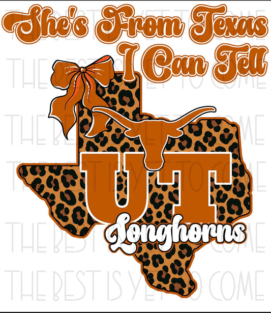 UT 🧡 She’s from TX Tee
